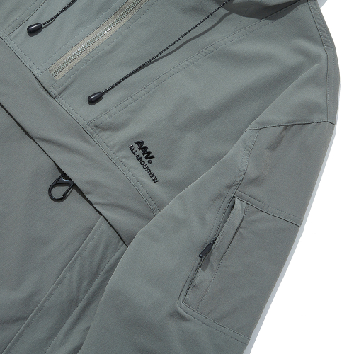 Анорак-худи Khaki INY3UJ21AKH