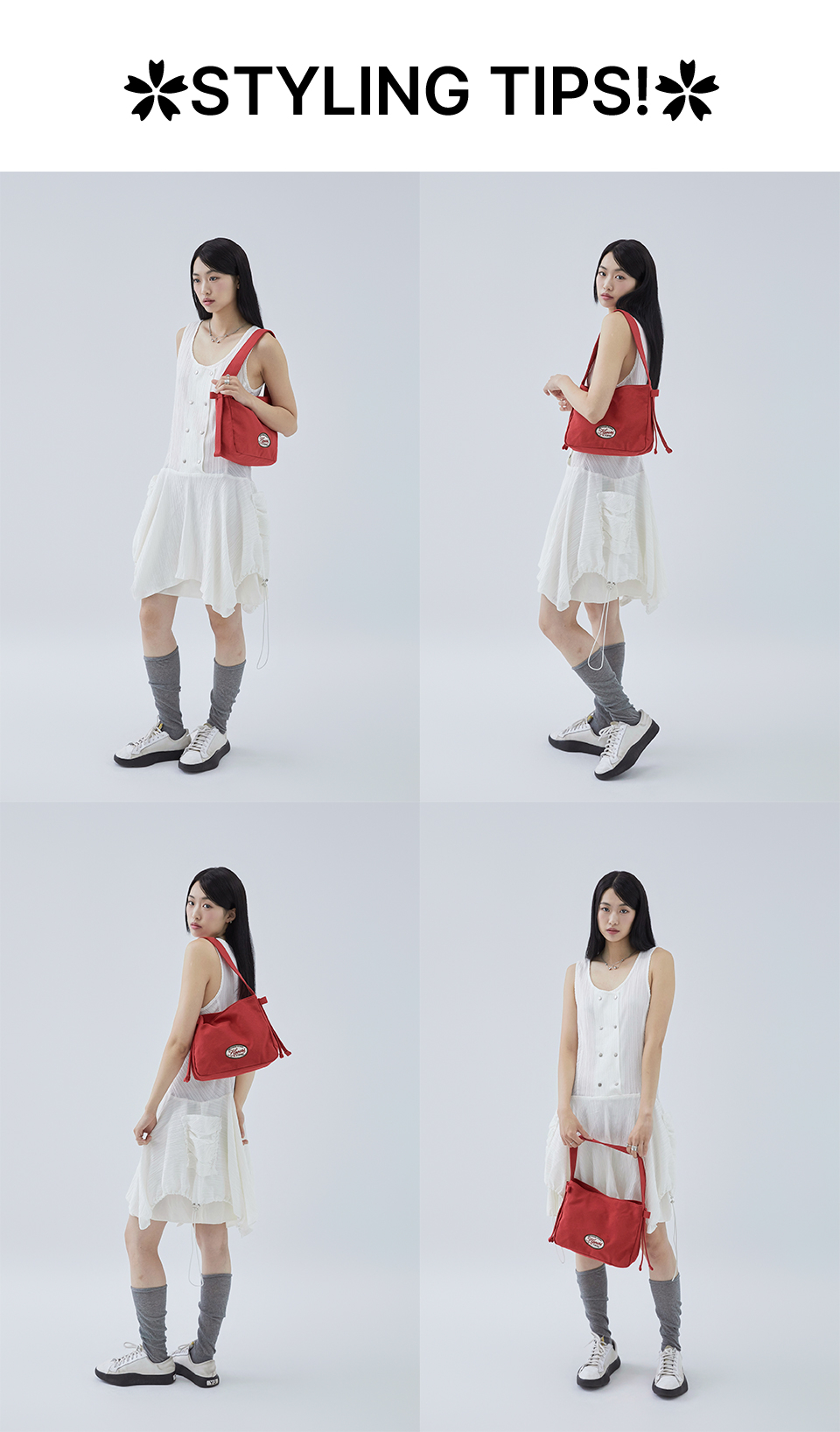 トートバッグ HEEARI [3rd reorder] Lily Ribbon Tote Bag Lily Ribbon Tote B 6월27일 예약배송] Lily Ribbon Tote Bag_Black - HEEARI 히어리