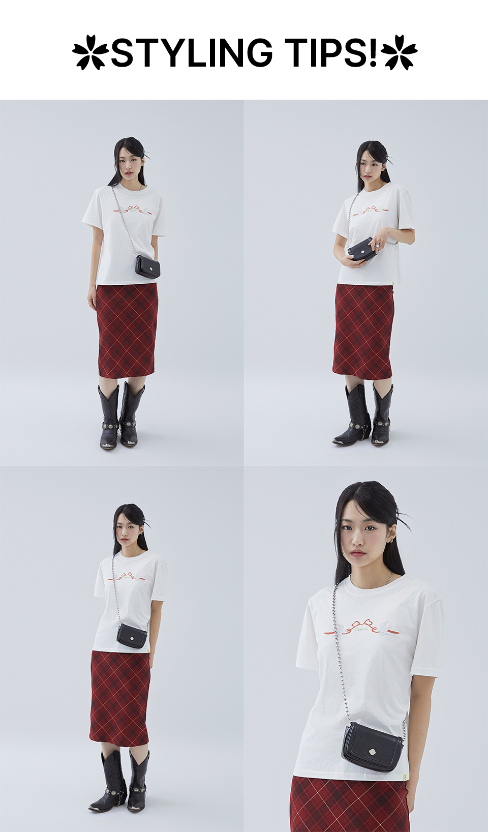●HEEARI●POPPY CHAIN MINI BAG ミニバッグ 韓国人気 HEEARI Poppy Chain Mini Bag