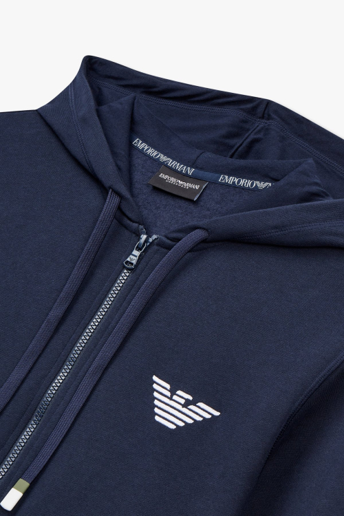 Мужское худи на молнии Eagle Embroidery Marine 0814338002
