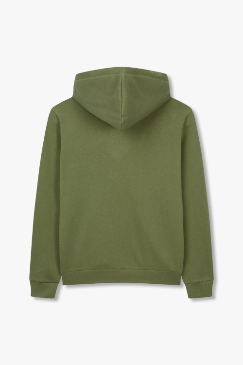 Мужской худи на молнии Eagle Embroidery Lounge _Green_0814338003
