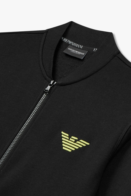 Мужской зип-ап худи Eagle Embroidery _Black_0814338004