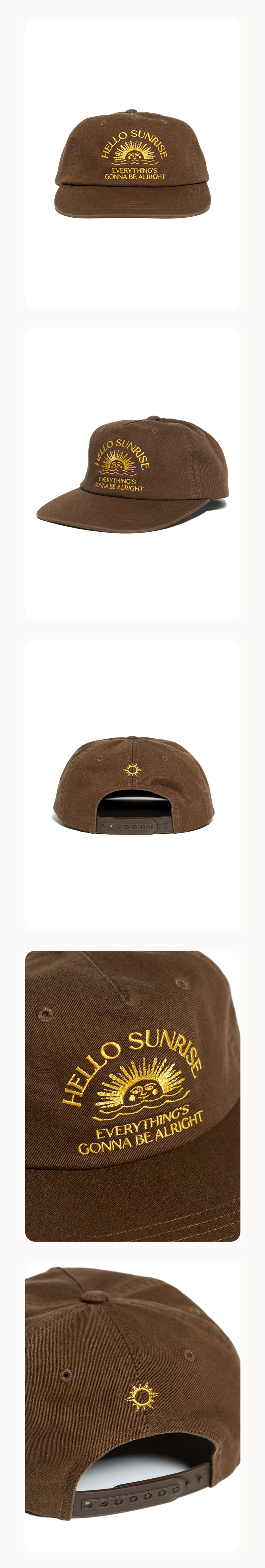 韓国 トレンド[HELLO SUNRISE]HS ARCH LOGO 5PANEL CAP Hello Sunrise HS Arch Logo 5Panel Cap - メルカリ