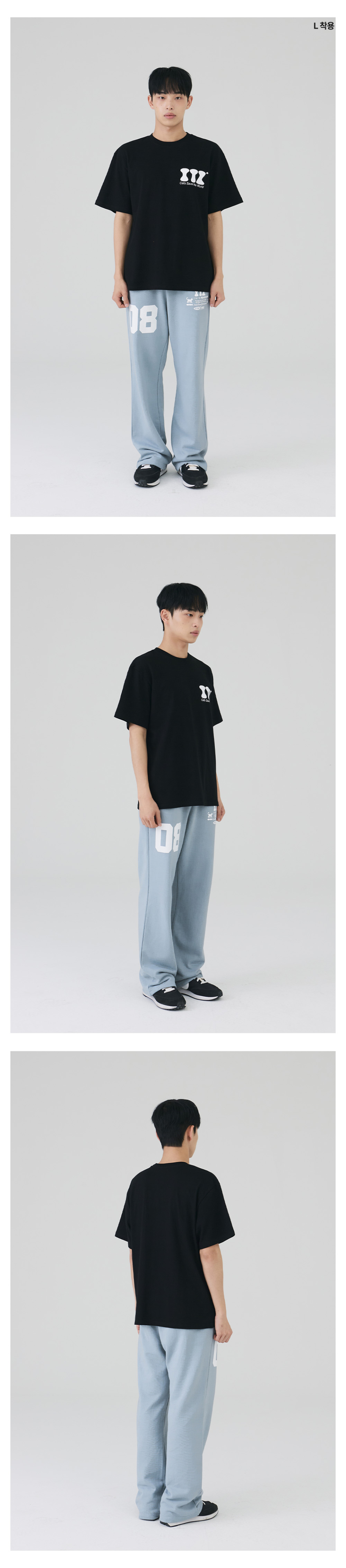 MUSINSA | ITZAVIBE ITZ MINI LOGO T SHIRT - BLACK