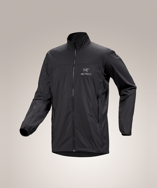 yoshiyoshi 新品 ARC'TERYX スコーミッシュジャケット SS24] スコーミッシュジャケットメンズ - ブラック / アジョーズエ