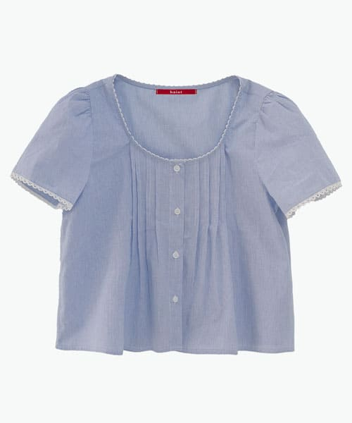 RILEY PIN TUCK BLOUSE