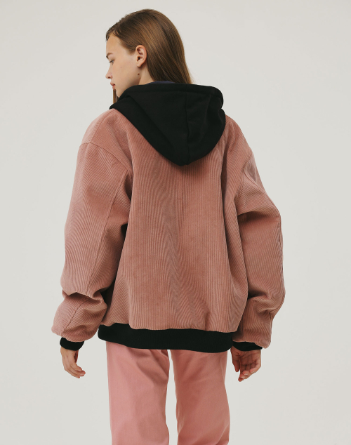 UNISEX CORDUROY JUMPER INDY PINK