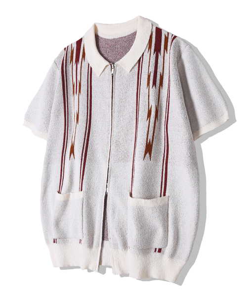 Полукардиган букле Navajo Cream