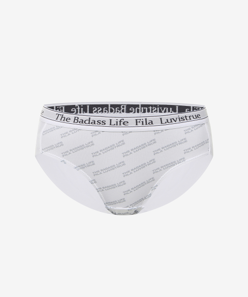 [FILA UNDERWEAR X LUVISTRUE] BELLO PATTERN PANTY(WHITE)