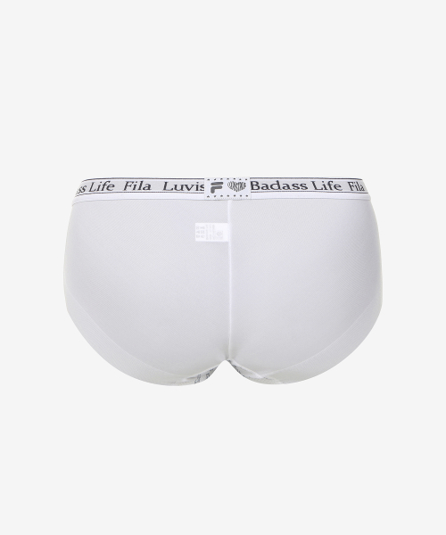 [FILA UNDERWEAR X LUVISTRUE] BELLO PATTERN PANTY(WHITE)