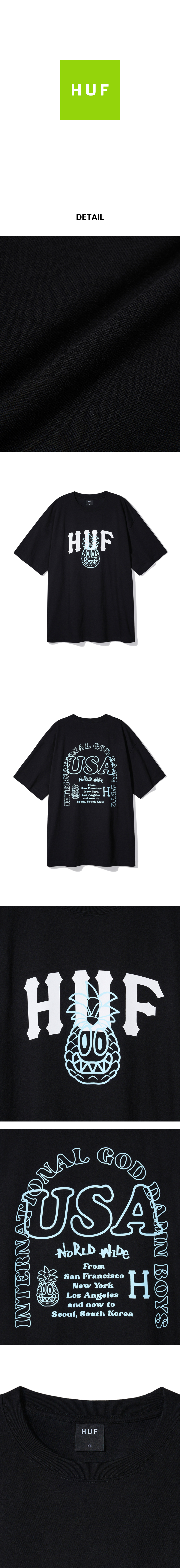 [HUF] ★24SS★HUF X REDDY PINNACLE TEE MUSINSA公式 | HUF HUF x REDDY PINNACLE TEE [WHITE]
