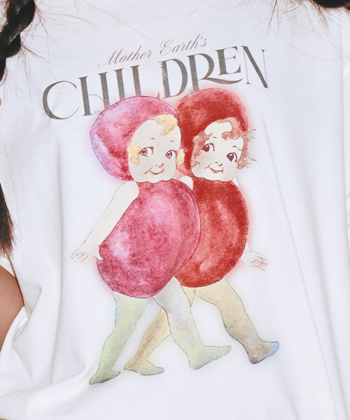 Motherearth Children футболка — Plum Sisters