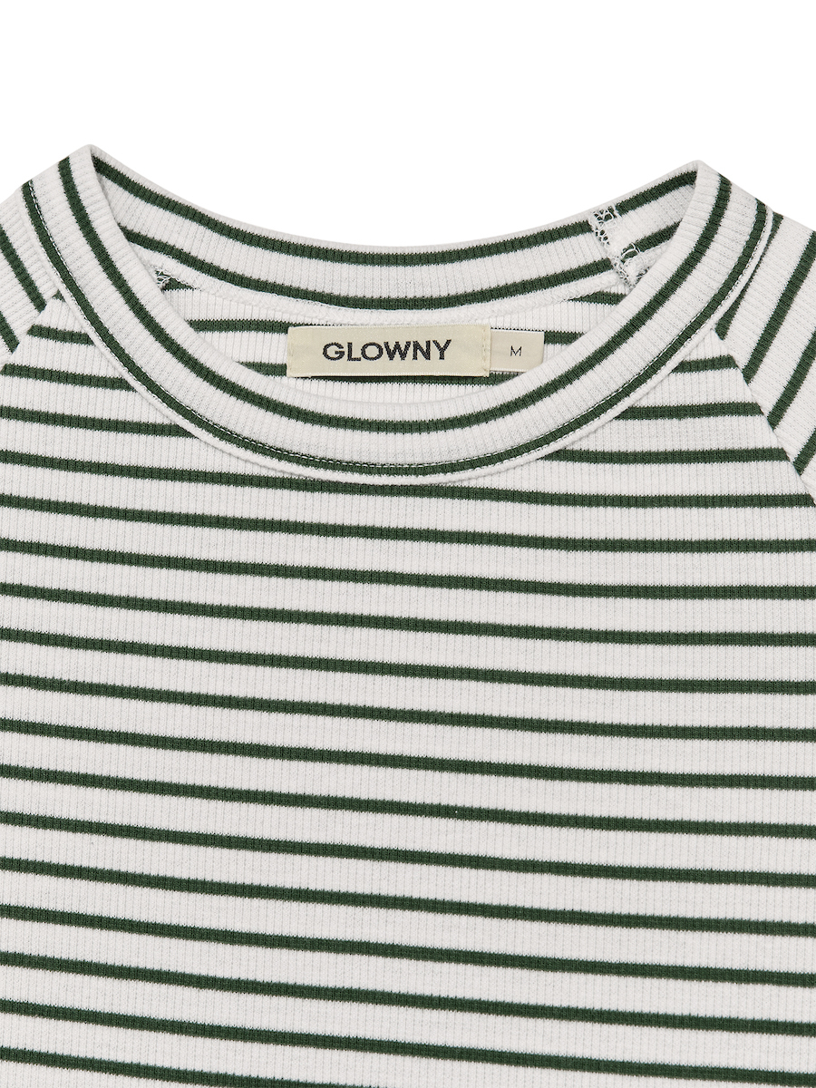 【GLOWNY】24HS★ 90S RAGLAN STRIPED TEE (S,M) MUSINSA | GLOWNY 90S RAGLAN STRIPED TEE (GREEN)