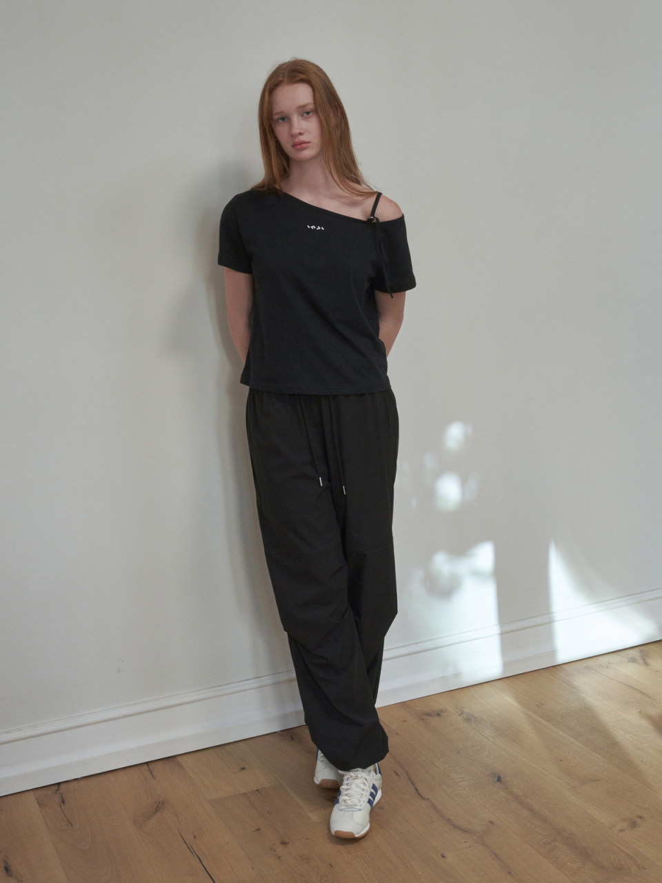 パンツ ILLIGO 129 PIPING NYLON TRACK PANTS 4BUK018 MUSINSA | INJIACTIVE nylon track pants black