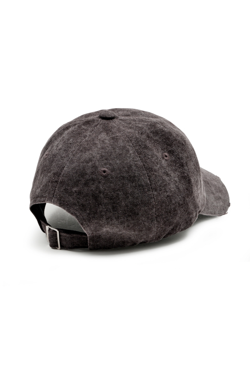 MIDNIGHT MOVE damage cap ロゴボールキャップ MUSINSA公式 | MIDNIGHT MOVE damage cap (beige)