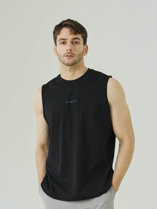 Свободная майка Muscle на каждый день [Black]