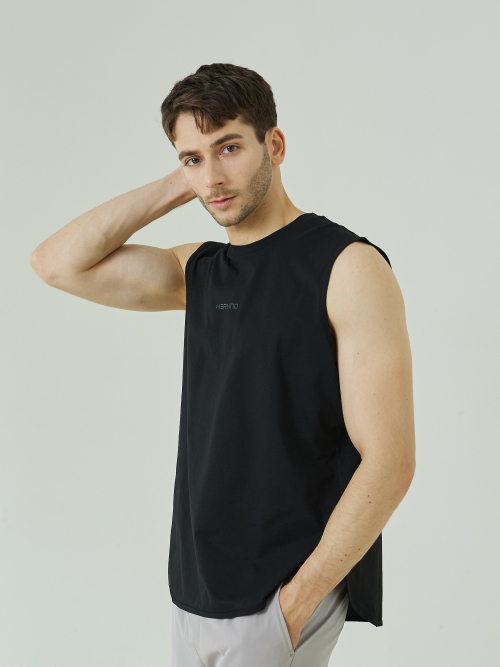 Свободная майка Muscle на каждый день [Black]