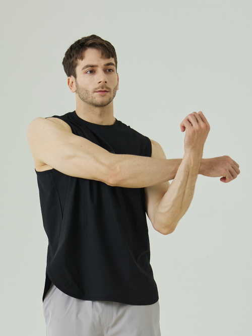 Свободная майка Muscle на каждый день [Black]