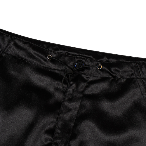 Сатиновые брюки карго (METALLIC BLACK)