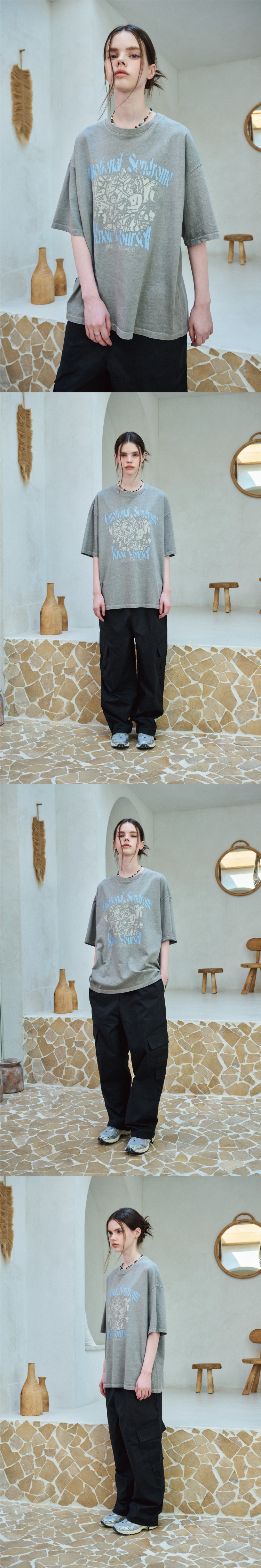 【CPGN STUDIO】24SS★ Emotional Angel Pigment Short Sleeve T MUSINSA | CPGN STUDIO Emotional Angel Pigment Short Sleeve