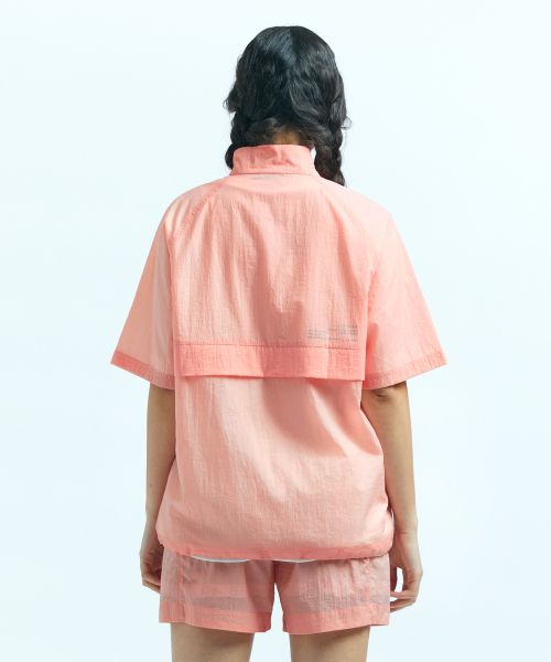 [SET] Женский спортивный комплект анорак и шорты Coral