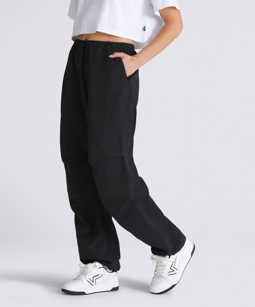 Riley Parachute Pant Black