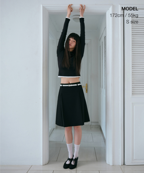 MUSINSA公式 | MUSINSA STANDARD WOMAN ウィメンズパネルスリットニー