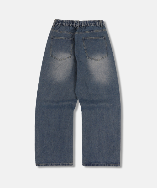 MARVIN WASHING WIDE DENIM PANTS