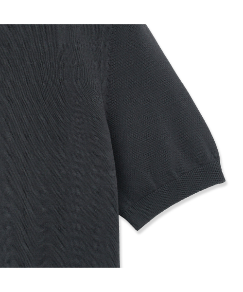 Легкое поло Ice Cotton (Charcoal)
