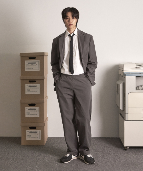 Брюки на каждый день Standard Fit Charcoal