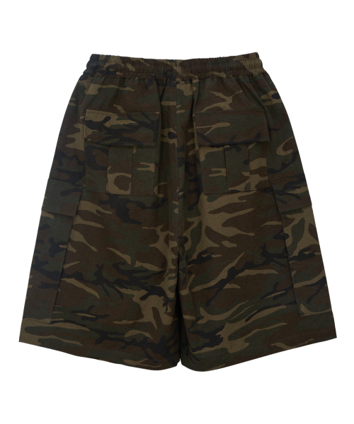 Шорты-карго бермуды Ripstop с защипами (Khaki)