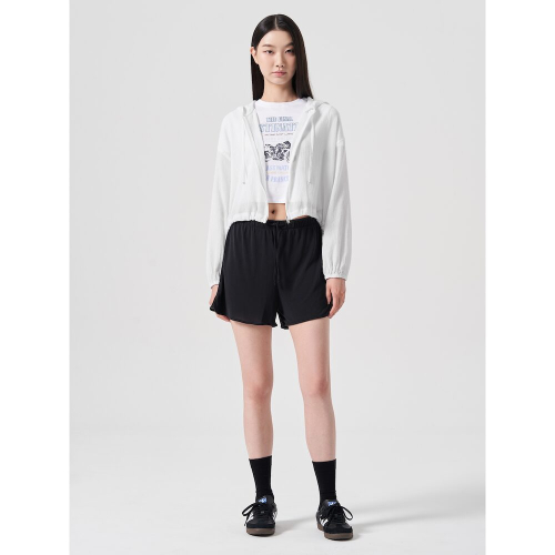 Шорты на резинке Modal Sandwashed Black (324625LC15)