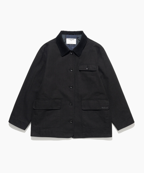 COTTON WORK JACKET BLACK