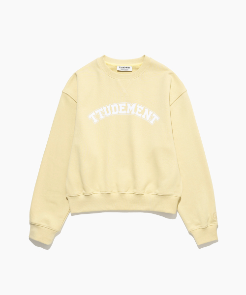 ESSENTIAL LOGO SWEATSHIRT BUTTER