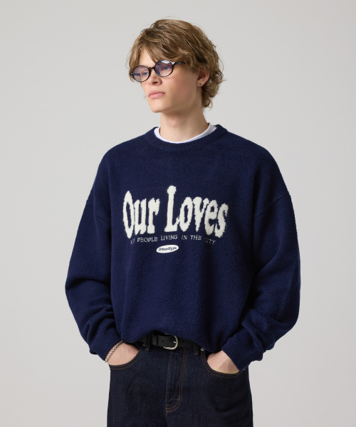 Brushed Love Graphic Knit_6Color thumbnail 13