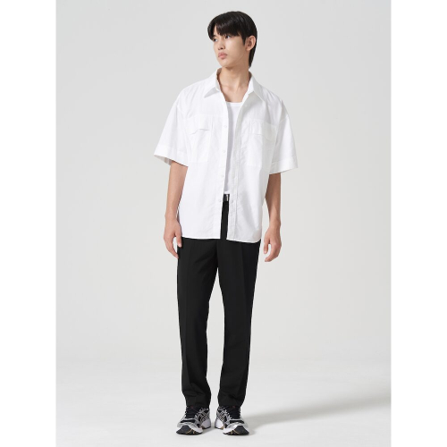 Узкие базовые брюки Black (424721LY25)