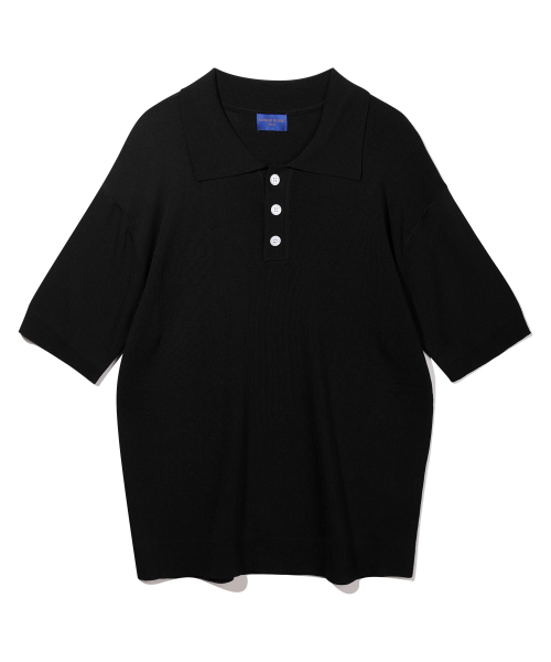 DE LUXE кул трёхпуговичный трикотаж с воротником DLX1214 (4 COLOR)