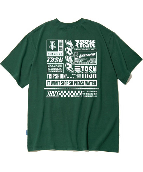 Big Logo Compil Graphic T-shirts - 8 Colors