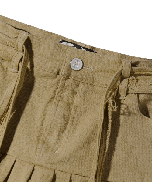 MUSINSA公式 | GILAARCHIVE PLEATS SKIRTS PANTS_BE 