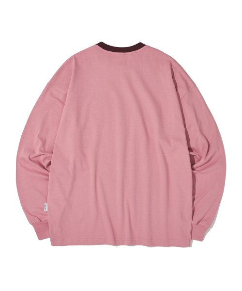 Футбольный джерси с длинным рукавом, Pink