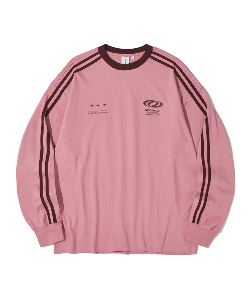 Футбольный джерси с длинным рукавом, Pink