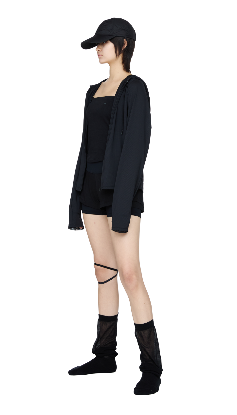 【OJOS】24ss i:e Air Nylon Cap MUSINSA | OJOS i:e Air Nylon Cap 01 / Black