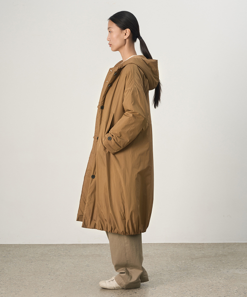 Under Puff Coat Camel