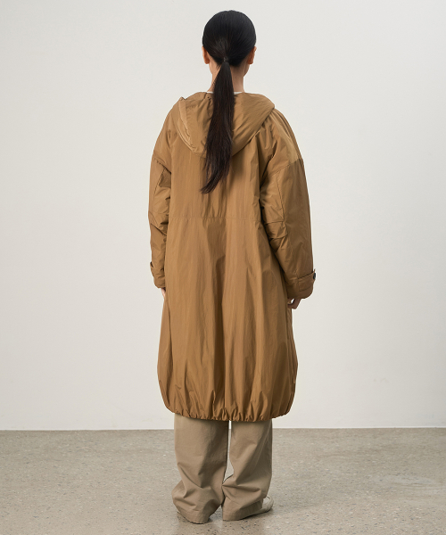 Under Puff Coat Camel