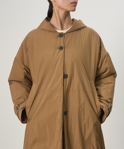 Under Puff Coat Camel