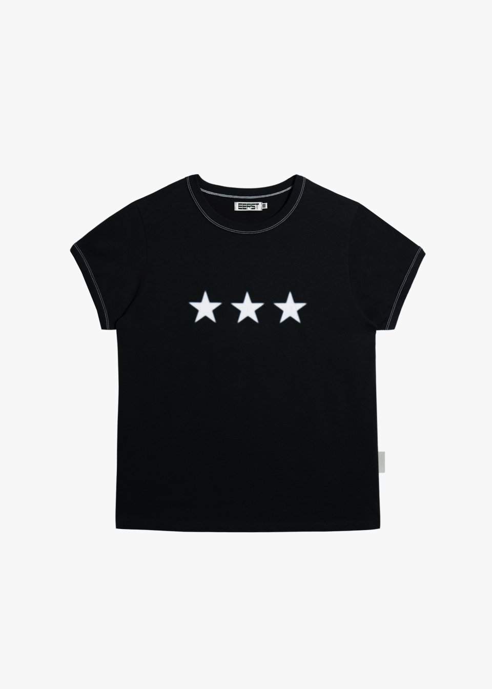 이어스트(EERST) Star Ringer T-shirt [Black] - 사이즈 & 후기