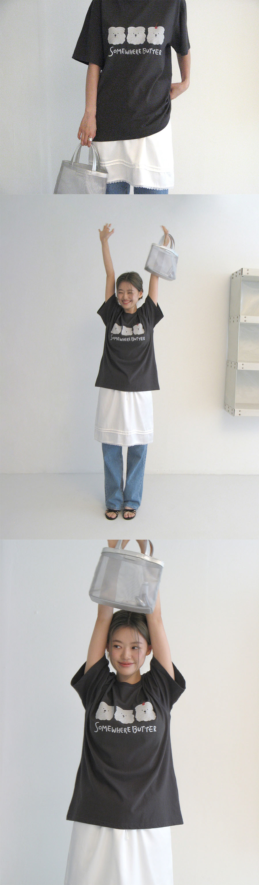 MUSINSA | SOMEWHEREBUTTER Butteree trio over-fit top - 3color