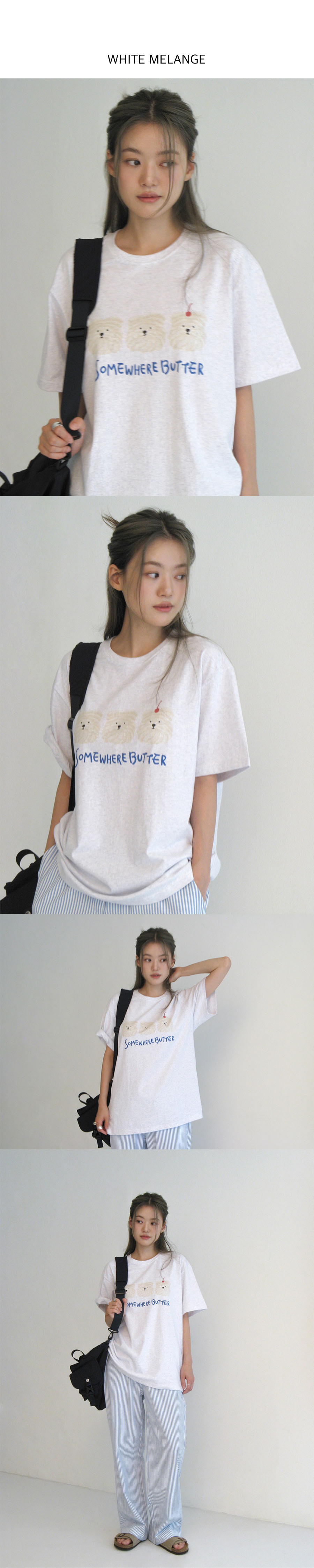 MUSINSA | SOMEWHEREBUTTER Butteree trio over-fit top - 3color
