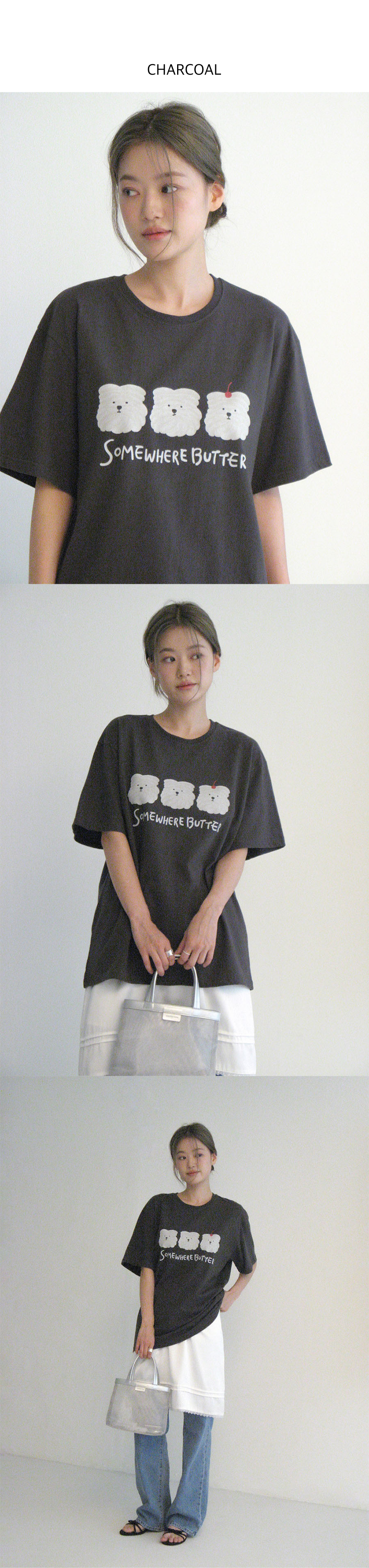 ◆SOMEWHEREBUTTER Butteree over-fit top/3色◆ MUSINSA | SOMEWHEREBUTTER Butteree trio over-fit top - 3color