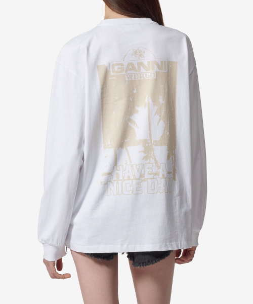 Плотный лонгслив Future Heavy Jersey - White / T3938151